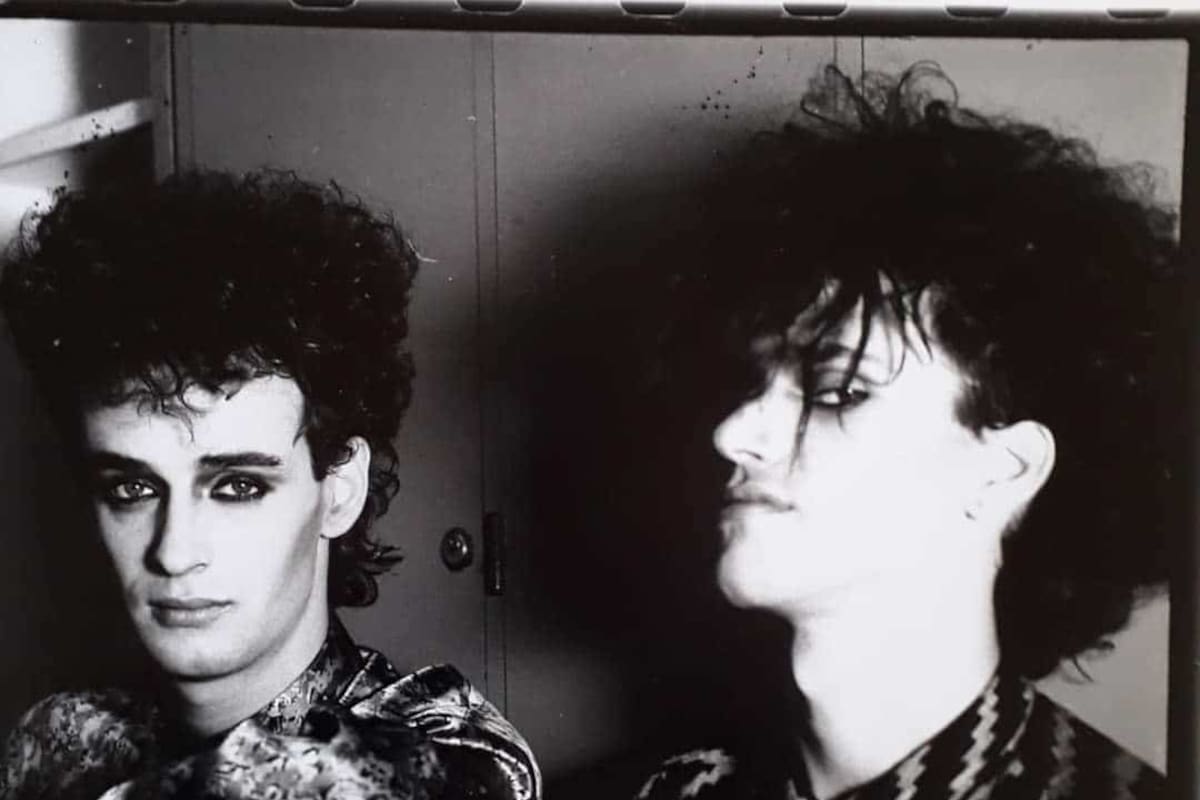 Gustavo Cerati y Richard Coleman