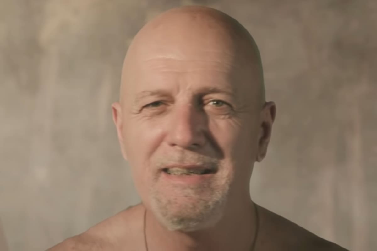 Gustavo Cordera, en una escena de su último videoclip