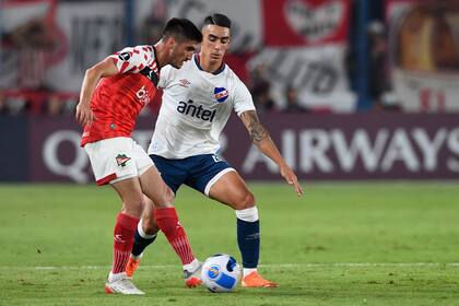 Gustavo Del Prete jugó nueve de los diez partidos de Estudiantes en la actual Copa Libertadores