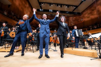 Gustavo Dudamel, Yo-Yo Ma y Golijov