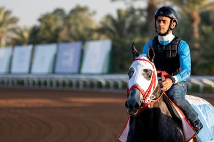 Gustavo Emiliano Calvente será el jockey argentino el sábado en Saudi Cup
