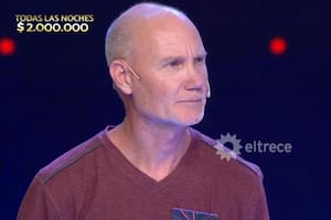 Gustavo es de Santa Fe, actualmente está desocupado y ganó el millón de pesos en el programa de Guido (Foto: Captura de video)