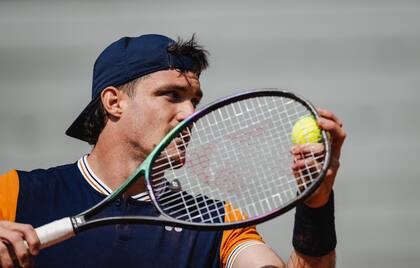Gustavo Fernández en el Abierto de Francia 2023