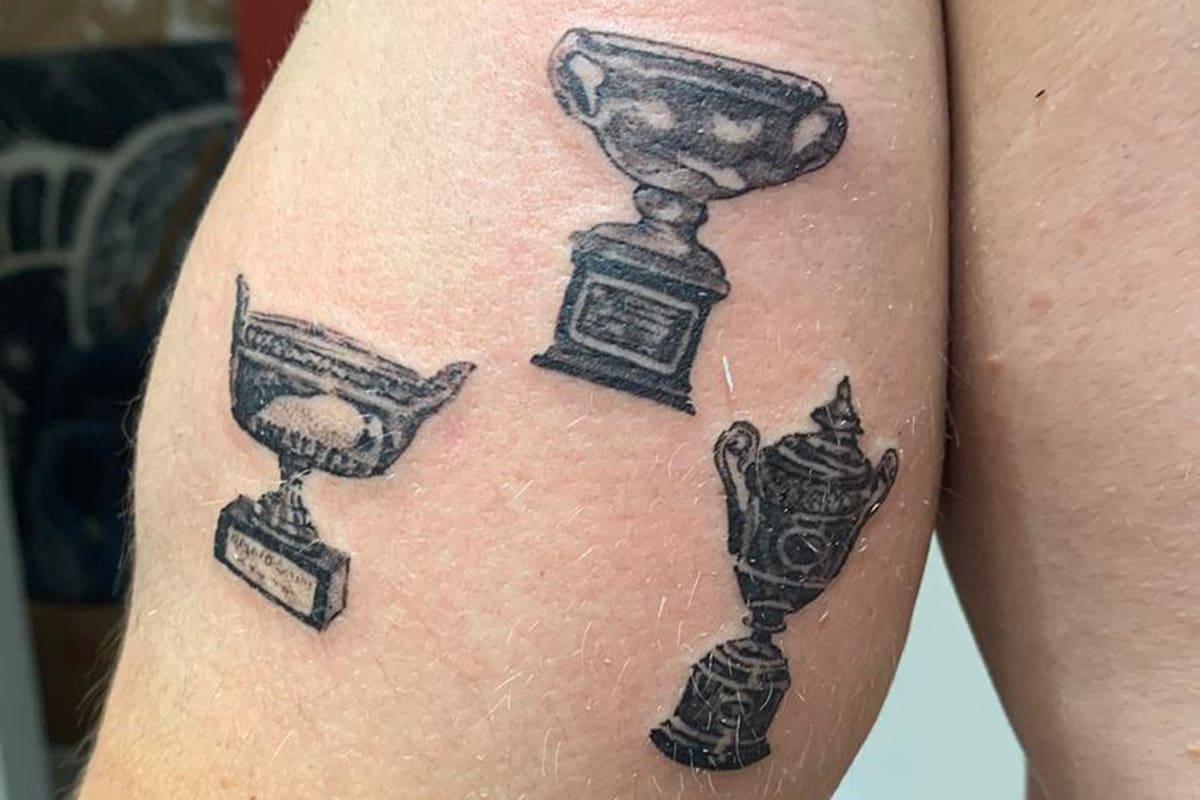 Gustavo Fernández y sus tatuajes