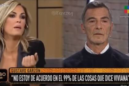 Gustavo Garzón le cuestionó a Viviana Canosa que reclama diálogo, pero que ella no lo expresa con su estilo agresivo.
