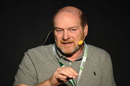 Gustavo Grobocopatel durante el Congreso de Aapresid en Rosario