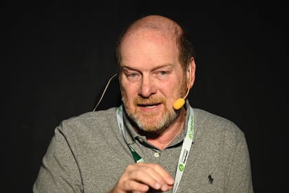 Gustavo Grobocopatel durante el Congreso de Aapresid en Rosario