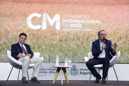 Gustavo Idígoras, presidente de CIARA-CEC, en el Congreso Internacional de Maíz que se realizó en Córdoba