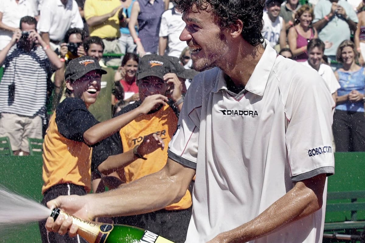 Gustavo Kuerten, el primer campeón en Buenos Aires