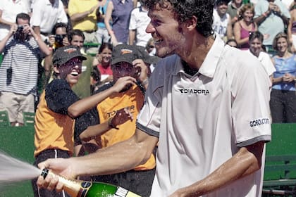 Gustavo Kuerten, el primer campeón en Buenos Aires