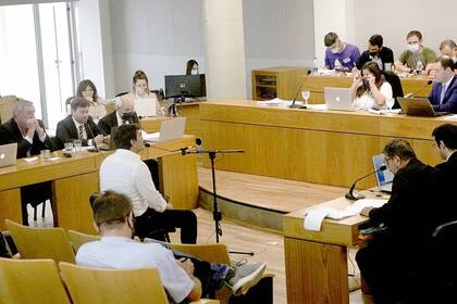 Gustavo Lenti, al declarar en el juicio por el asesinato de Nora Dalmasso