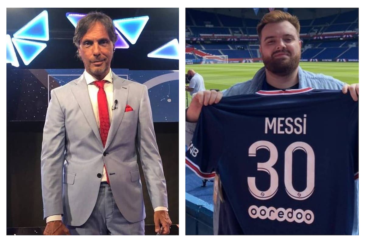 Gustavo López e Ibai Llanos