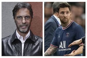 Gustavo López y Lionel Messi