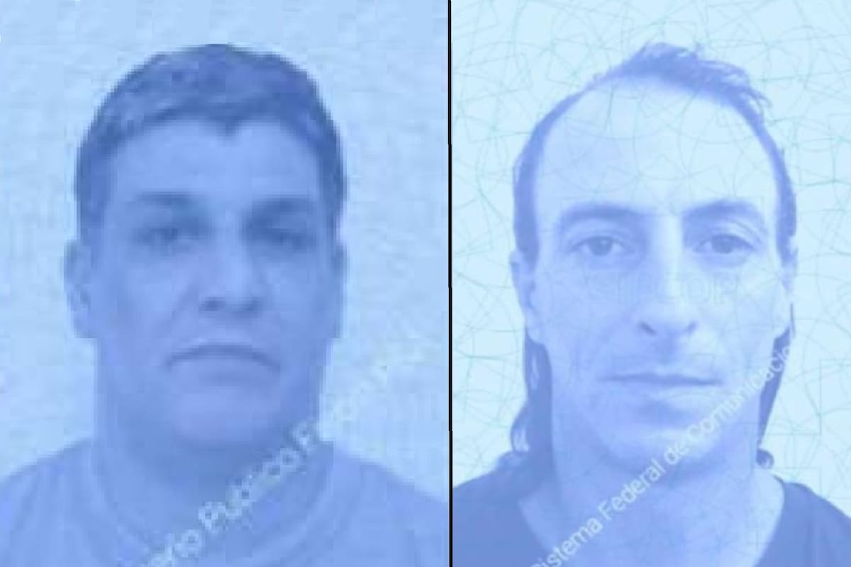Gustavo Luis Alberto Mac Dougall y Gustavo Potenza, los dos prófugos del mortal asalto en San Antonio de Padua, acusados de ser coautores del homicidio del empresario Gabriel Esteban Izzo