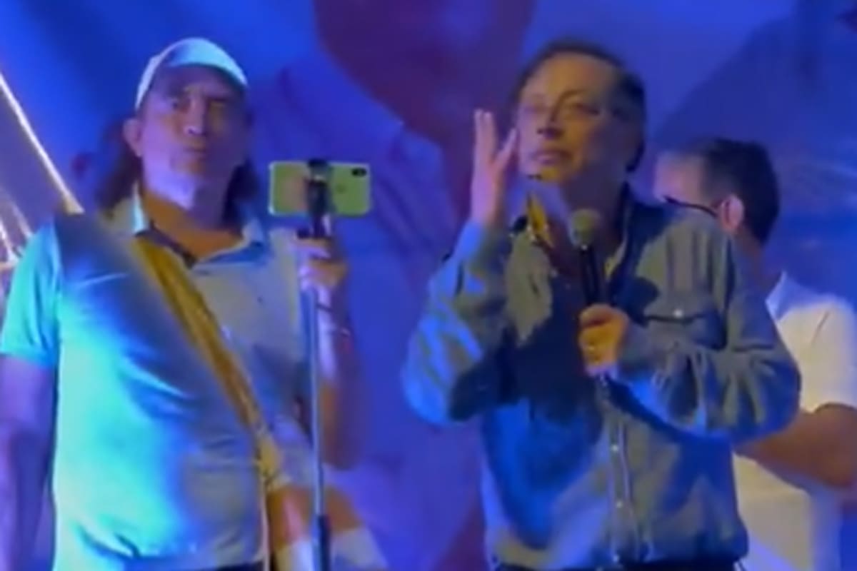 Gustavo Petro, candidato presidencial colombiano