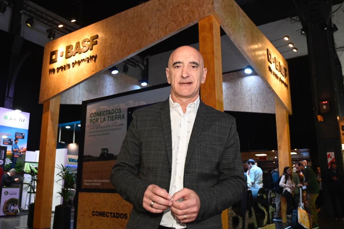 Gustavo Portis, director de la división de Soluciones para la Agricultura de BASF para Argentina, Paraguay, Uruguay y Bolivia