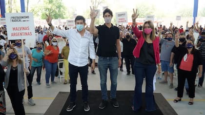 Gustavo Posse cerró su campaña en Ituzaingó
