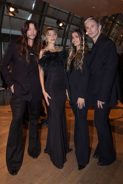 Gustavo Pucheta, Cande Ruggieri, Julieta Poggio y Fabián Paz