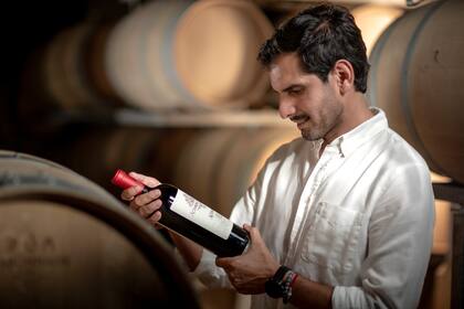 Gustavo Rearte, enólogo de la bodega mendocina.