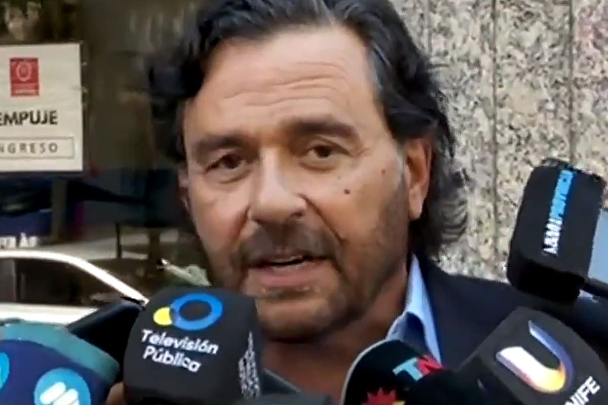 Gustavo Sáenz, el gobernador de Salta, este jueves en la ciudad de Buenos Aires