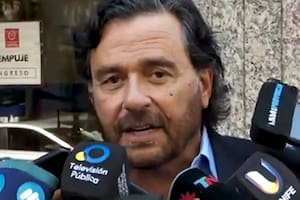Gustavo Sáenz, el gobernador de Salta, este jueves en la ciudad de Buenos Aires