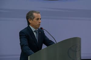 Gustavo Salinas, presidente de Toyota, durante el acto por el inicio de la producción del Hiace