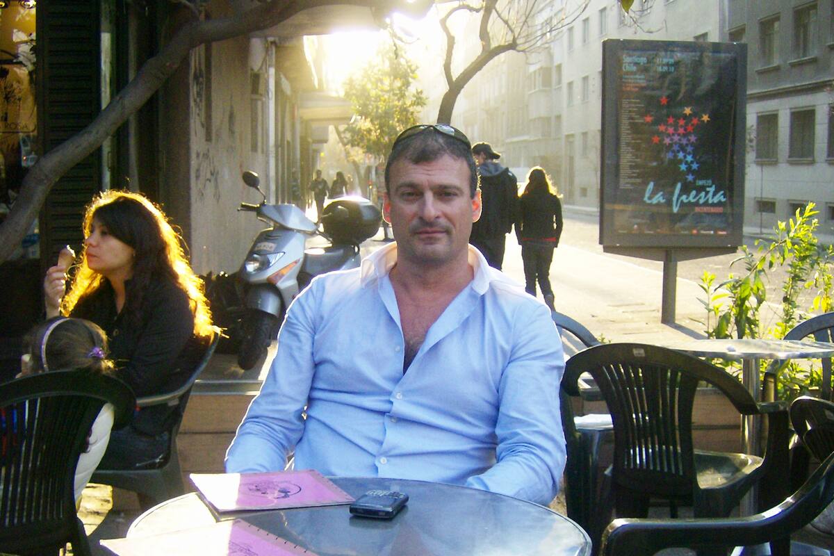 Gustavo se fue en el año 85. (Foto 2010)