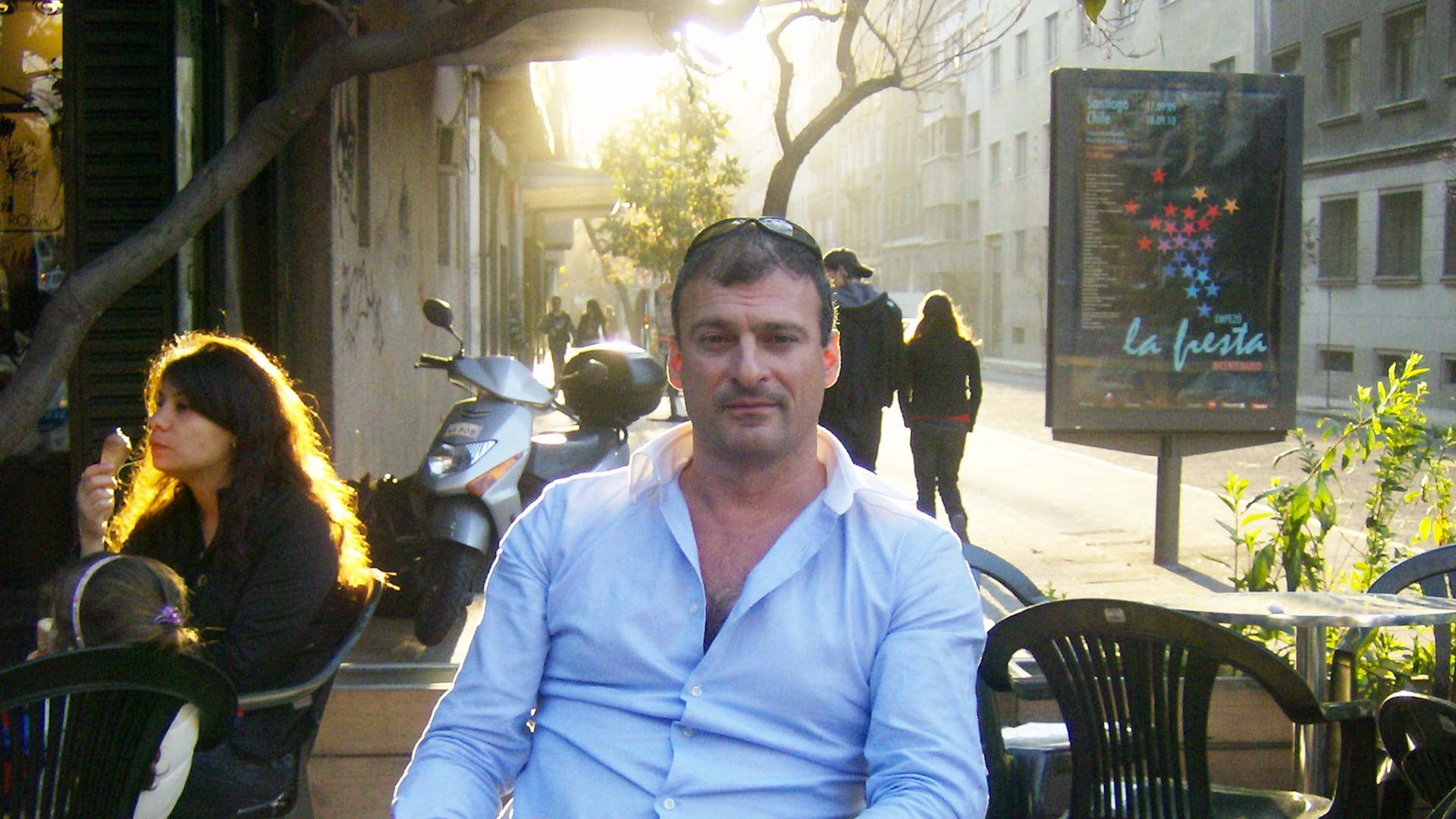 Gustavo se fue en el año 85. (Foto 2010)