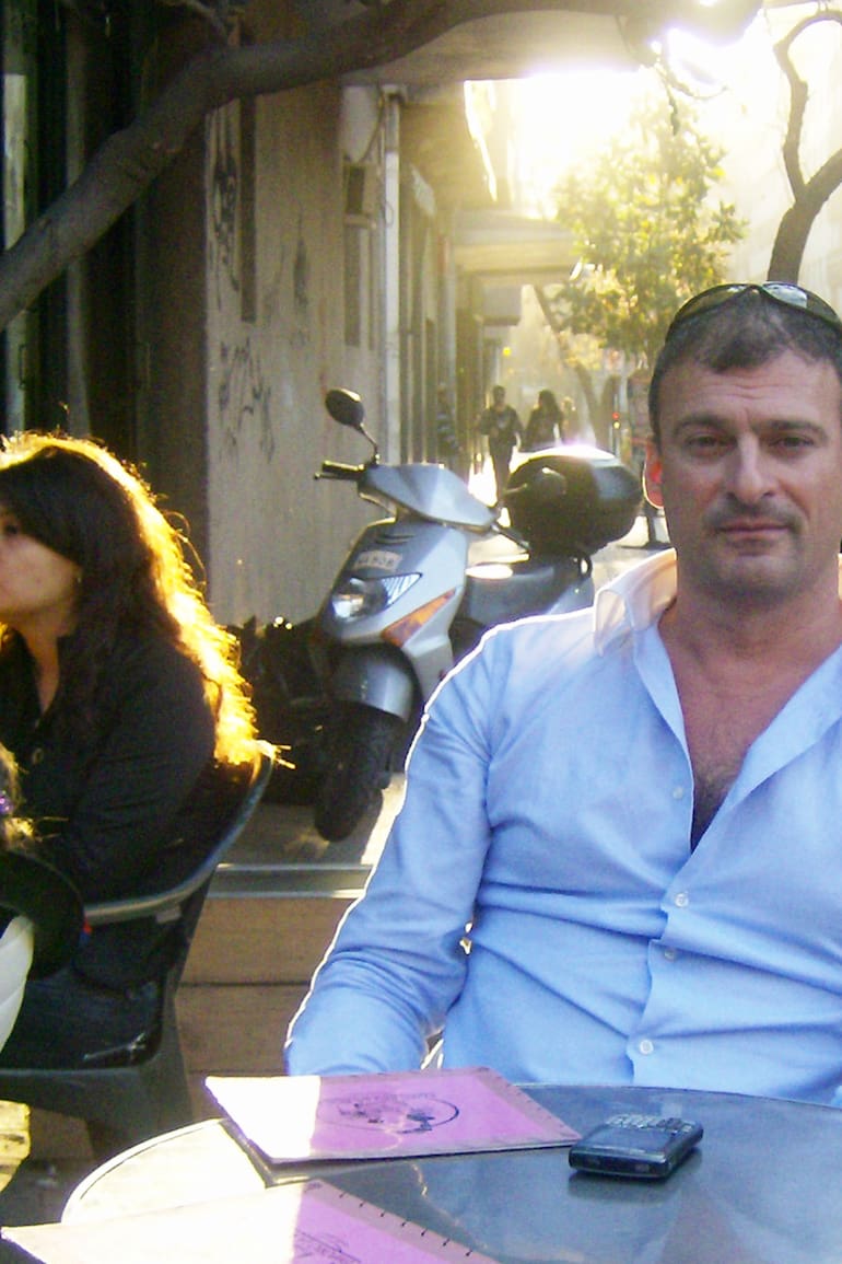 Gustavo se fue en el año 85. (Foto 2010)