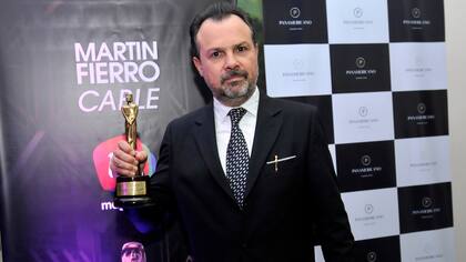 Gustavo Sylvestre se llevó su Martín Fierro a mejor conductor