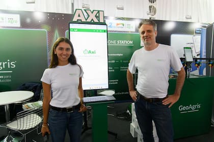 Gustavo Sznaider y Lucía Reigada, de GeoAgris
