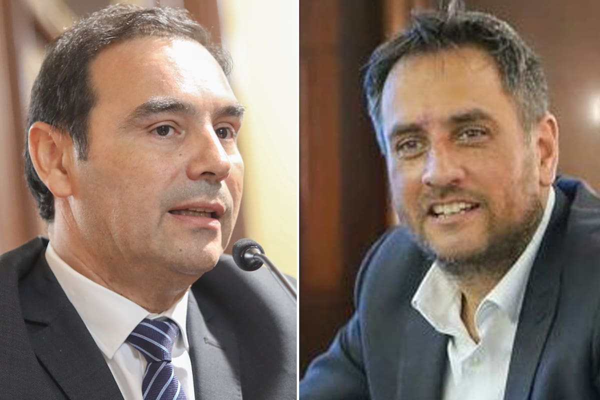 Gustavo Valdés y Juan Cabandié