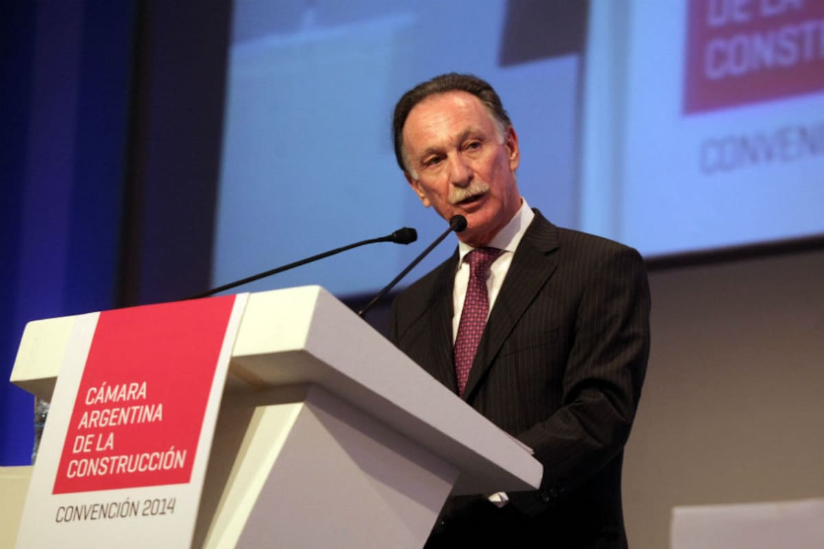 Gustavo Weiss, presidente de la Cámara Argentina de la Construcción