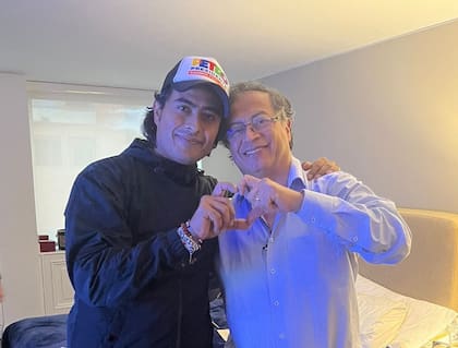 Gustavo y Nicolás Petro
