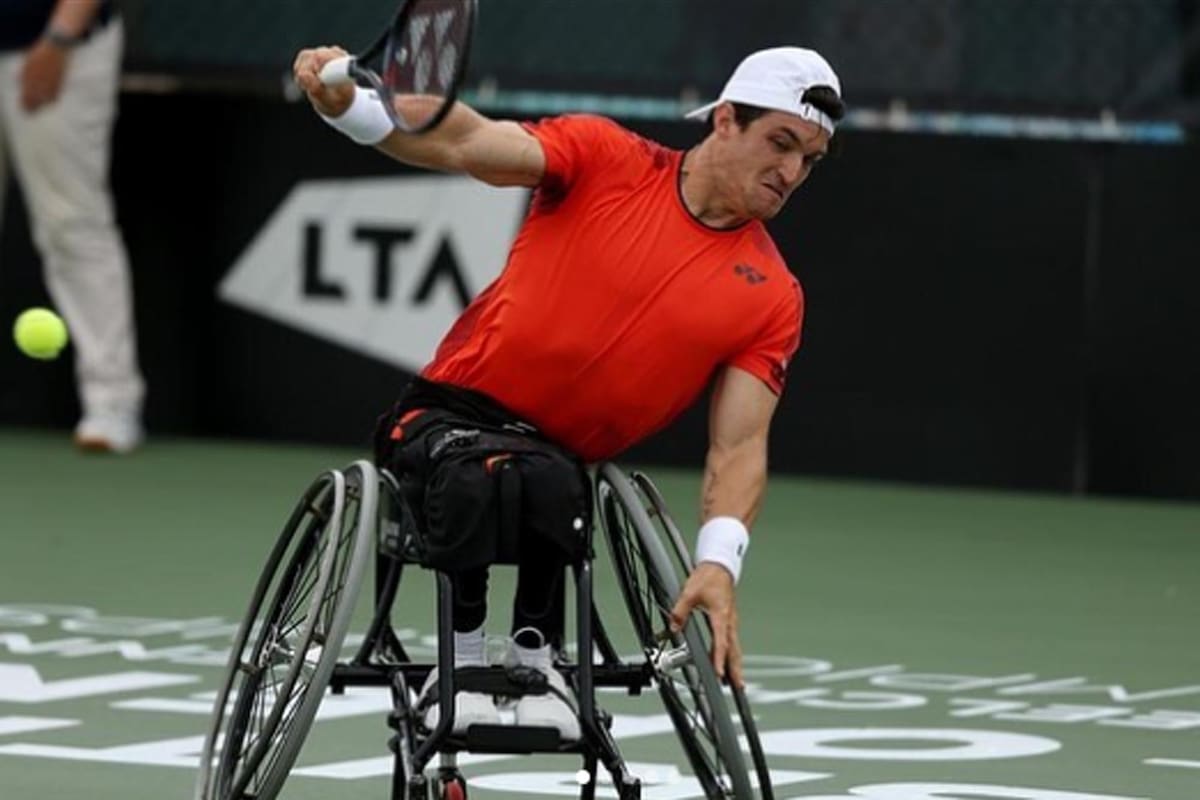 Gusti Fernández, que llegó a Nueva York luego de ganar dos medallas de oro en los Parapanamericanos de Lima, buscará el título en el US Open.