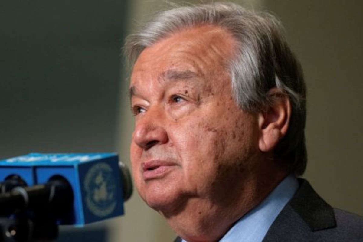 Guterres asegura que el mundo ha tenido "suerte" por no haber sufrido una guerra nuclear.