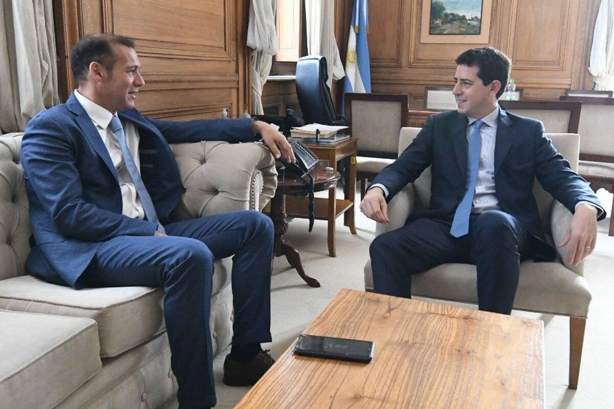 Gutiérrez se reunió con Wado de Pedro