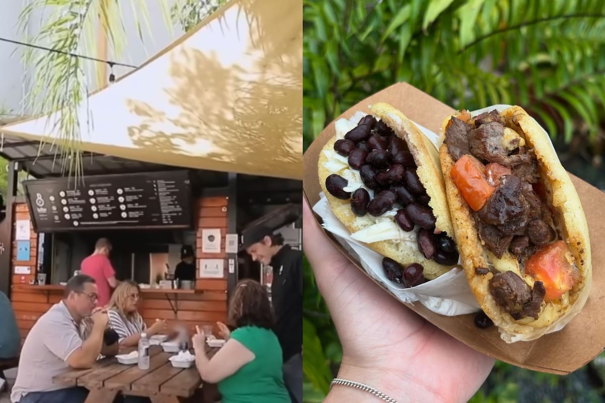 Guy Ramsay habló con los dueños de Budare sobre cómo hacen sus arepas