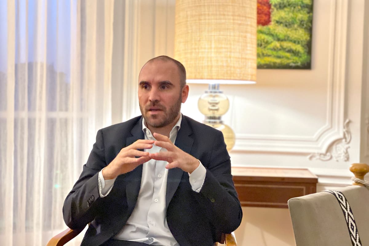 Guzmán, durante la entrevista con LA NACION: "Hay una estructura de derechos de exportación que busca beneficiar la agregación de valor"