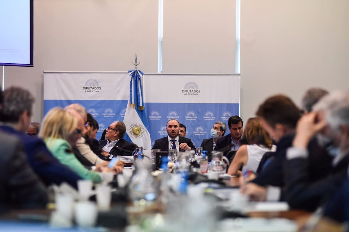 Guzmán, en la Comisión de Presupuesto de la Cámara de Diputados