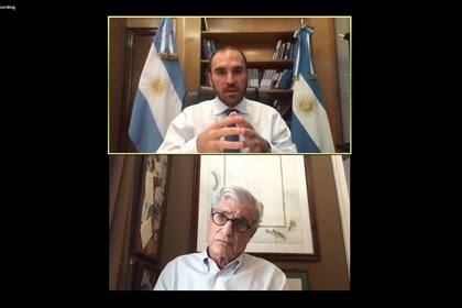 Guzmán y el economista Robert Rubin.