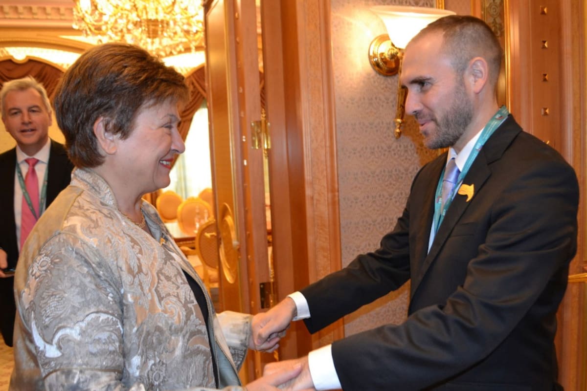 Guzmán y Georgieva se reunieron en Arabia Saudita