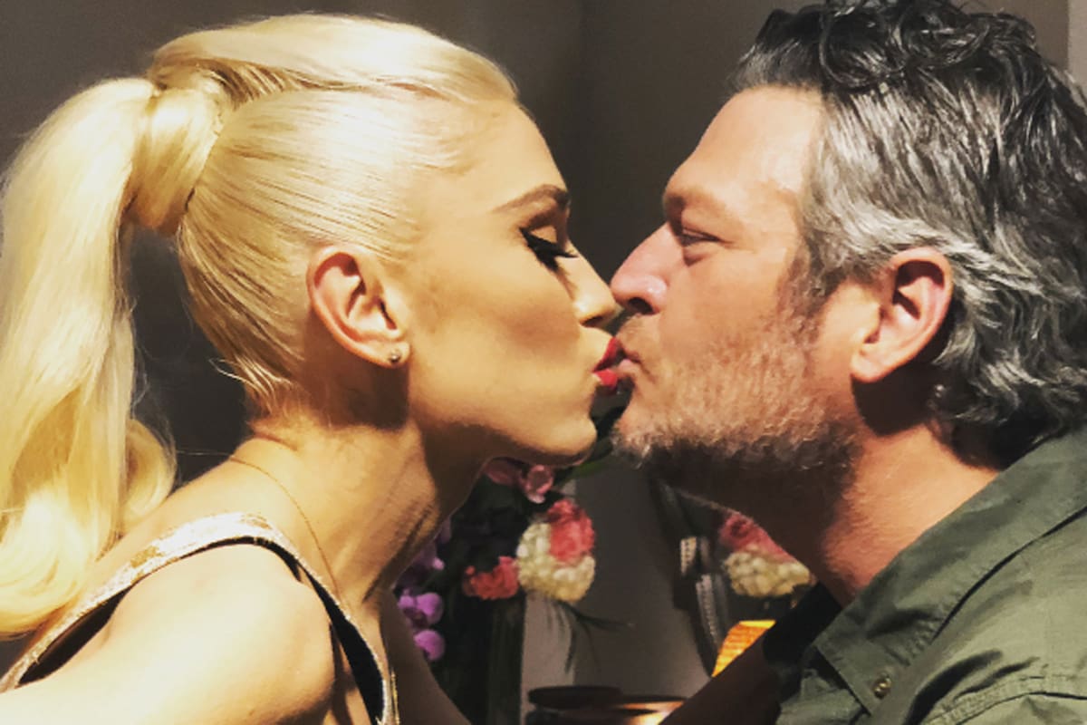 Gwen Stefani y Blake Shelton, ambos venía de duros divorcios y encontraron en el otro consuelo y la confianza de volver a enamorarse