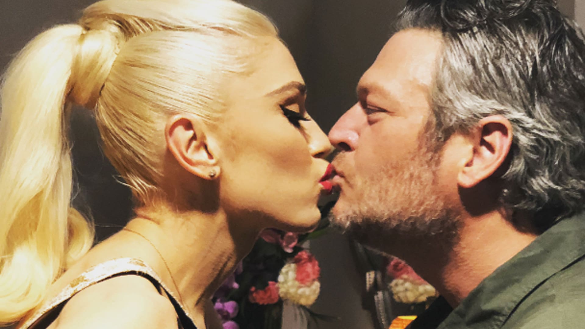 Gwen Stefani y Blake Shelton, ambos venía de duros divorcios y encontraron en el otro consuelo y la confianza de volver a enamorarse