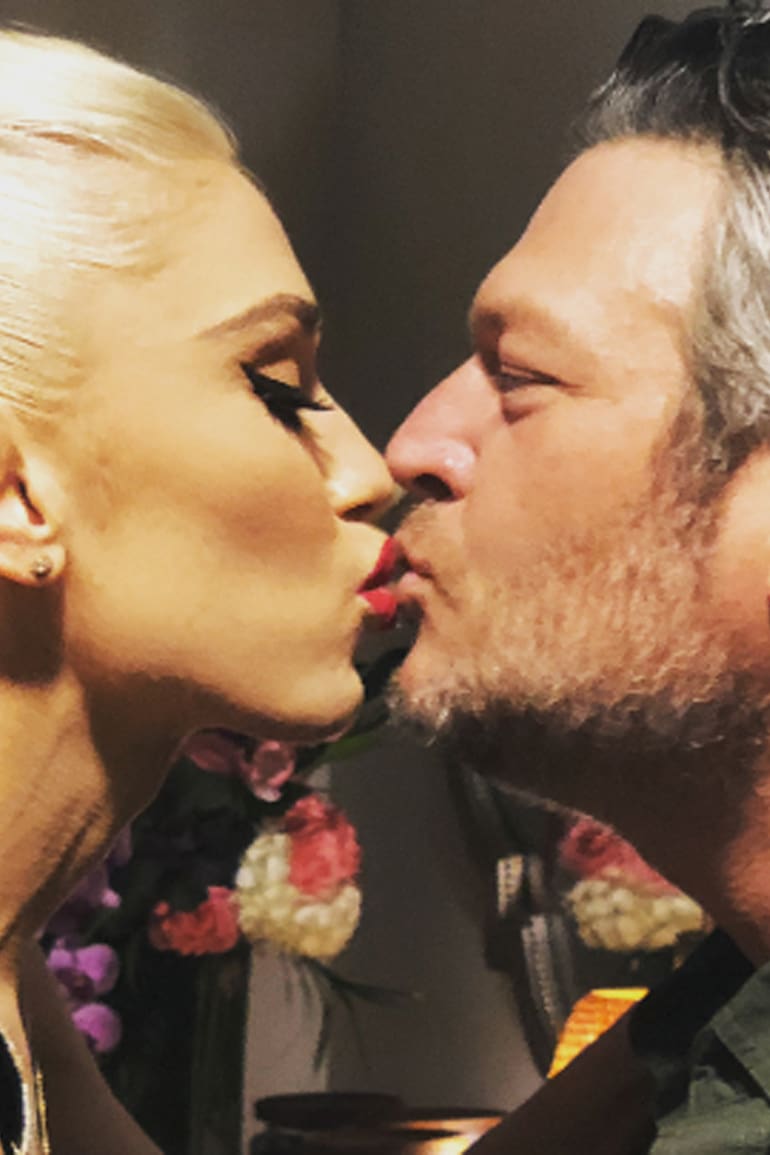 Gwen Stefani y Blake Shelton, ambos venía de duros divorcios y encontraron en el otro consuelo y la confianza de volver a enamorarse