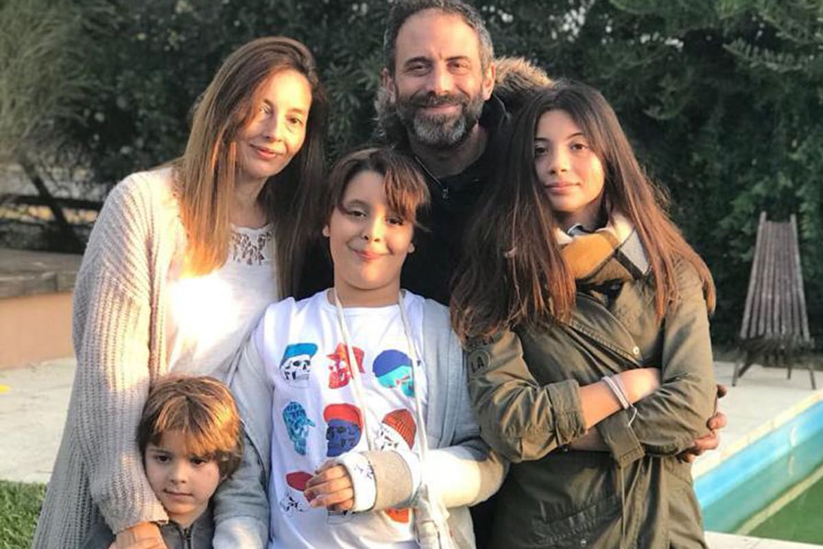 Gwendolyn y su marido, Alex vendieron su departamento de Belgrano y se mudaron a una casa en Benavídez, junto a sus hija Zoe (18) y sus hijos Teo (14) y Milo (8)