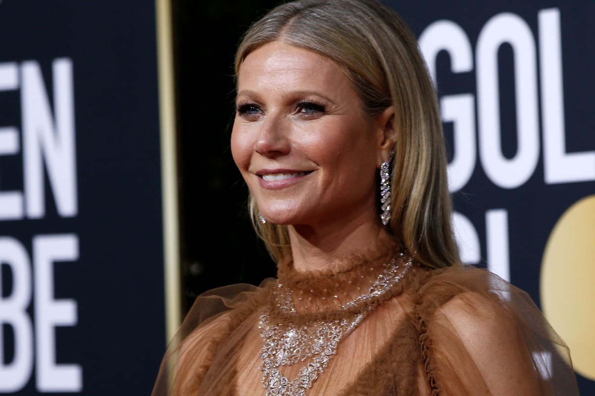 Gwyneth Paltrow, el domingo pasado en la alfombra roja de los Globo de Oro