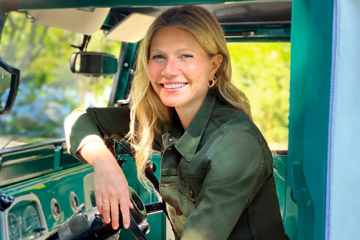 Gwyneth Paltrow logró convencer a su hija Apple que participe de una sesión de fotos para promocionar su línea de ropa