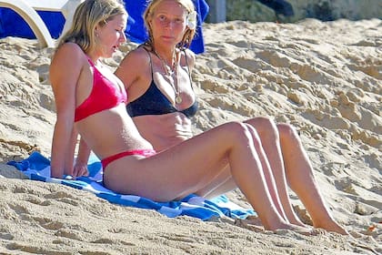 Gwyneth Paltrow y su hija Apple Martin disfrutan de unos días de descanso en Barbados