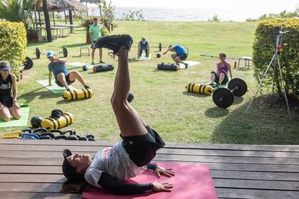 GYM SIN RIESGOS. Entrenamiento al aire libre y con distancia social, en Acassuso